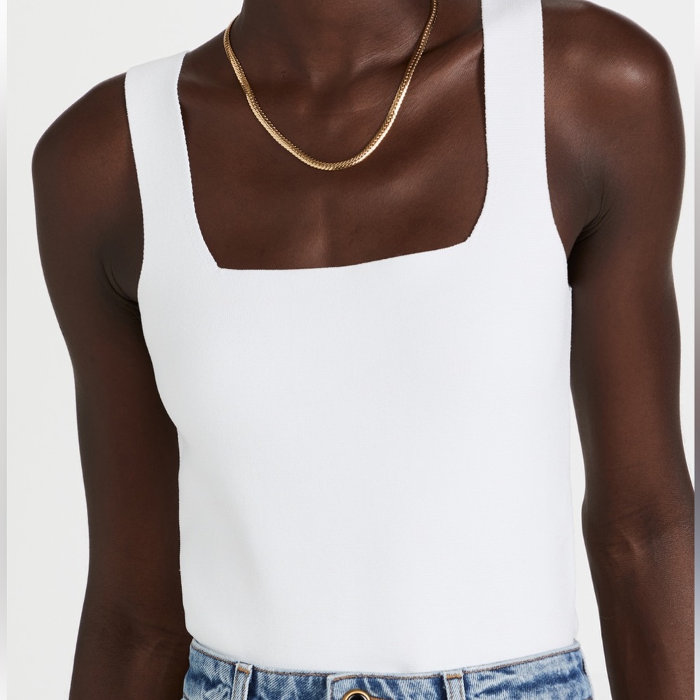 A.L.C white tank - size small - NWT